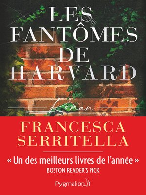 cover image of Les Fantômes de Harvard